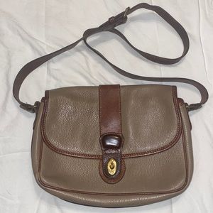 Vintage Coach flap close purse